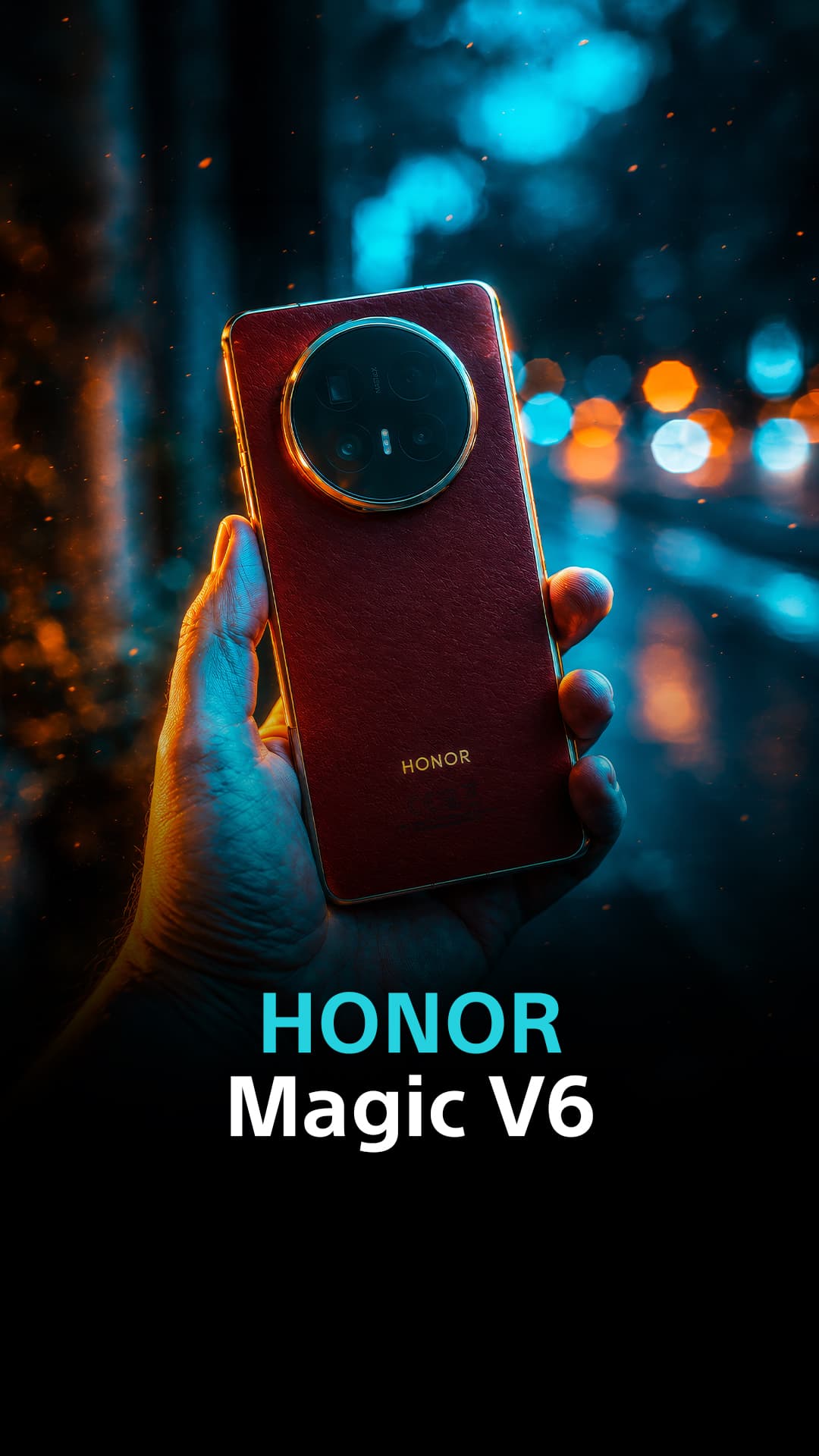 هاتف هونور Magic V6 أنحف من المتوقع
