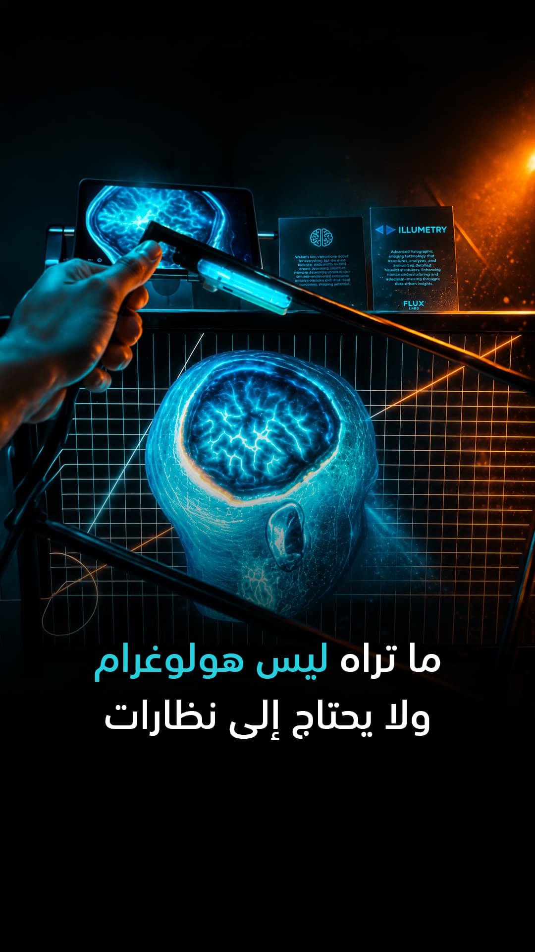 ما تراه ليس هولوغراما بدون نظارات