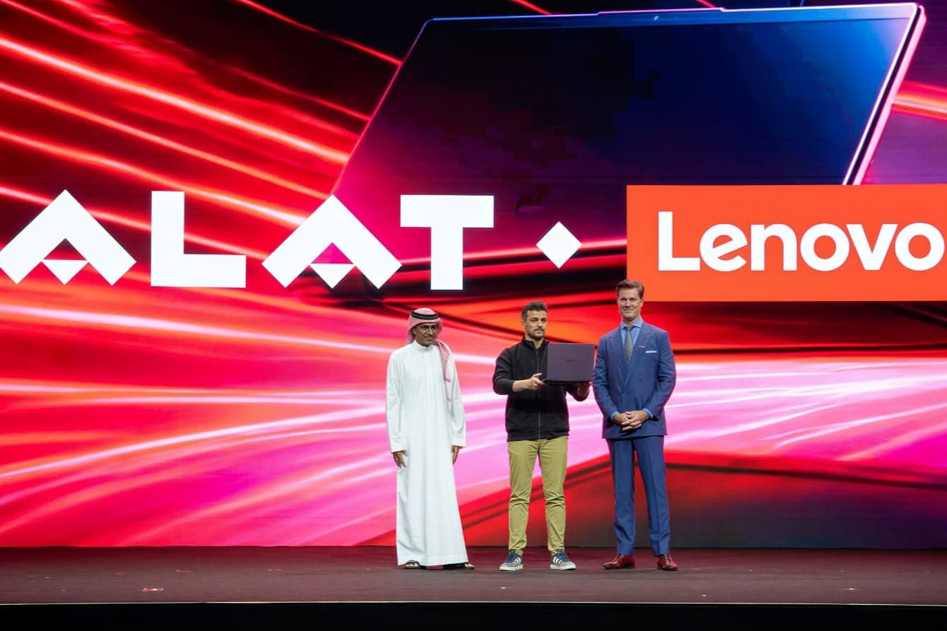 Lenovo introduces Saudi-made laptop at LEAP 2026