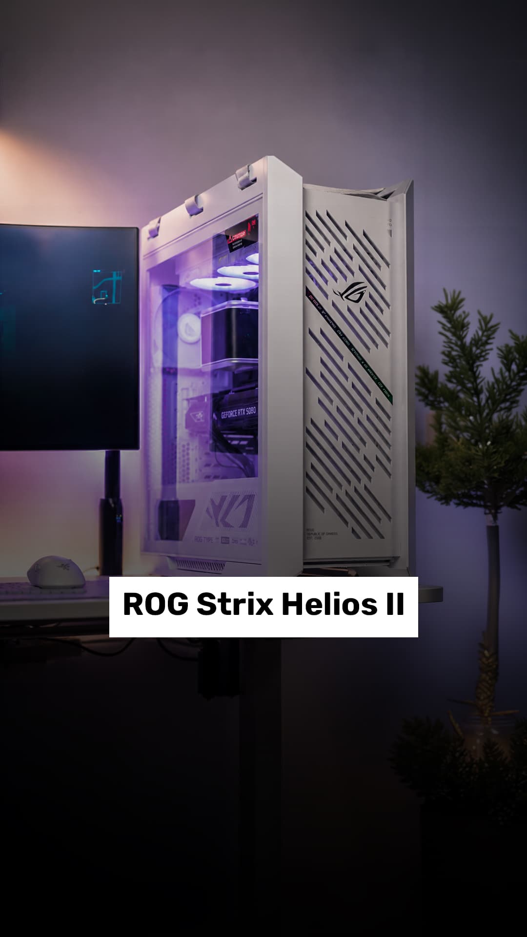 Mina Tech: ROG Strix Helios II White