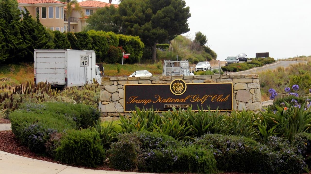 Man with ammo monitored Trump golf course