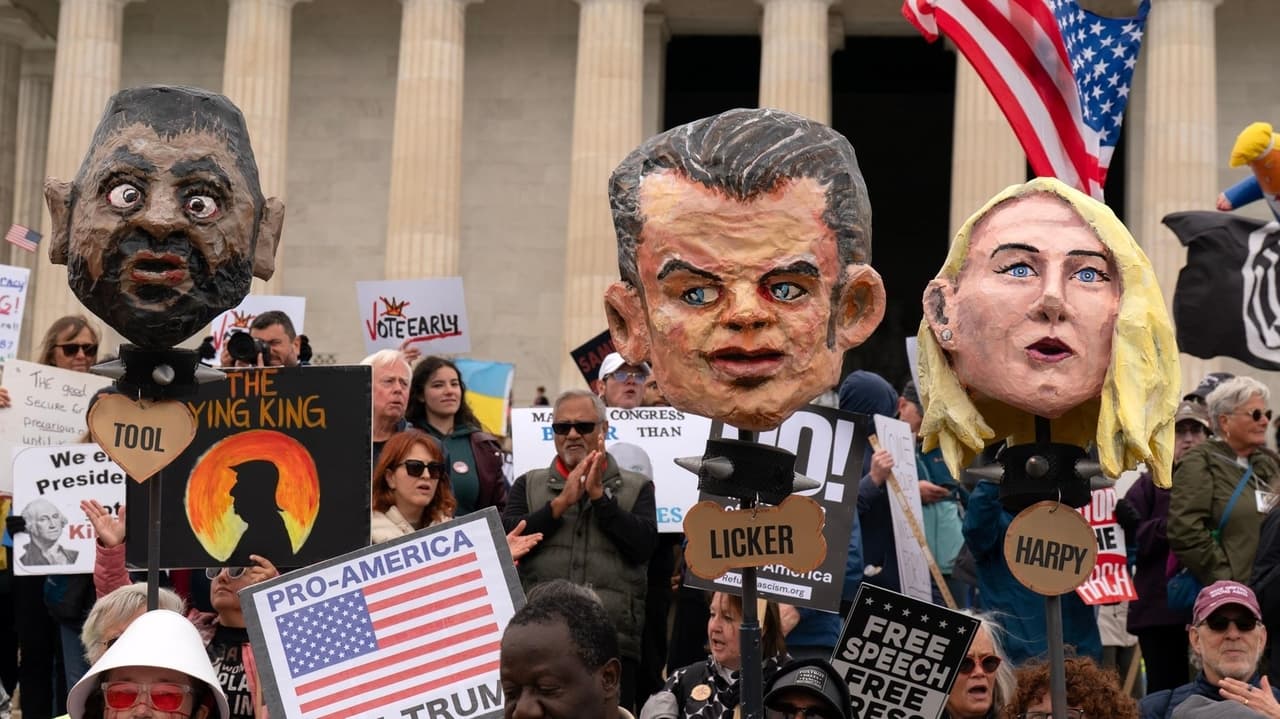 No Kings campaigns urge early midterm voting