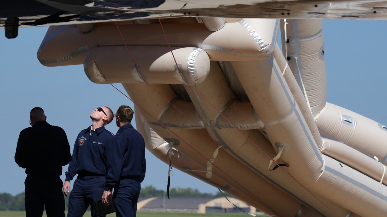Air Force One slide delays Trump’s Texas departure