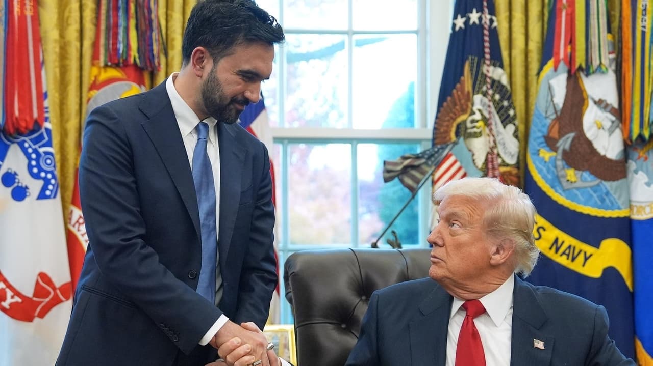 Mayor Mamdani meets Trump at Gracie Mansion