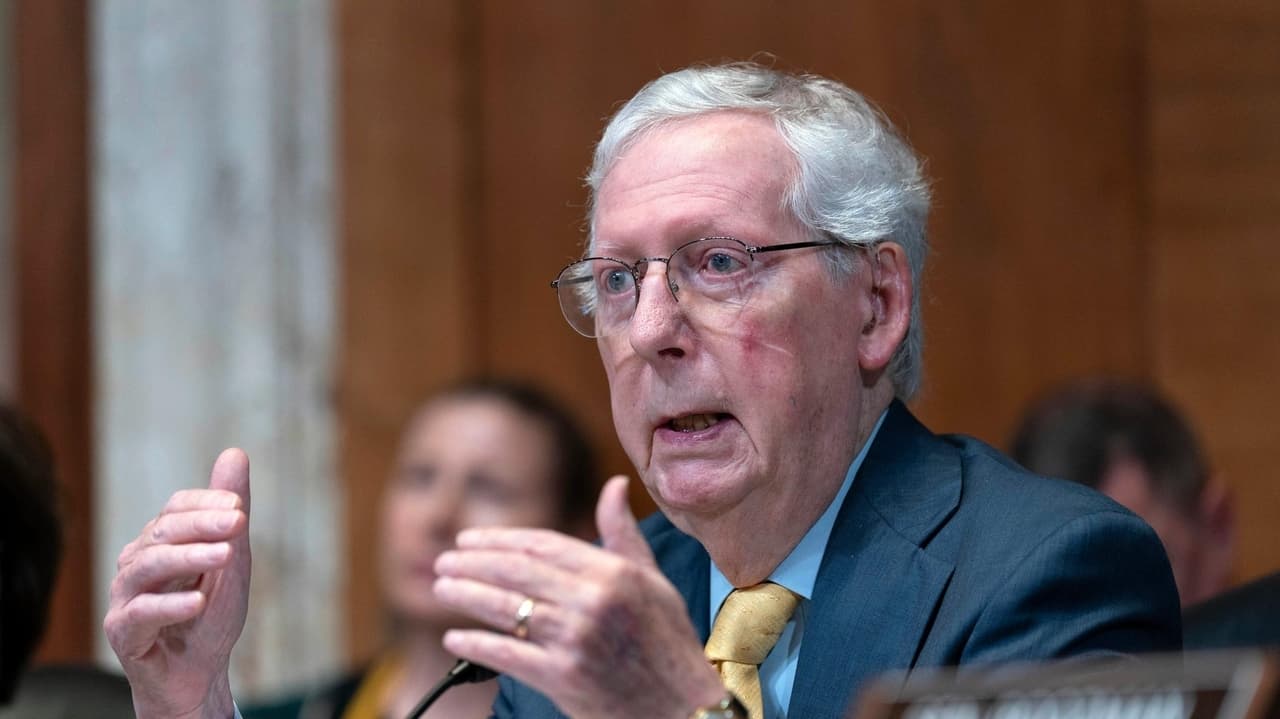 McConnell in rehab misses KY event