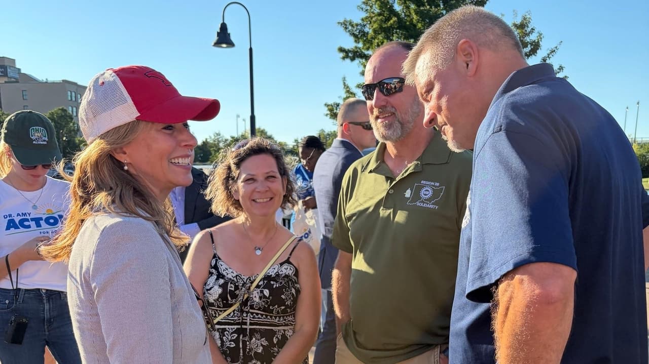 Ohio governor candidate attacked