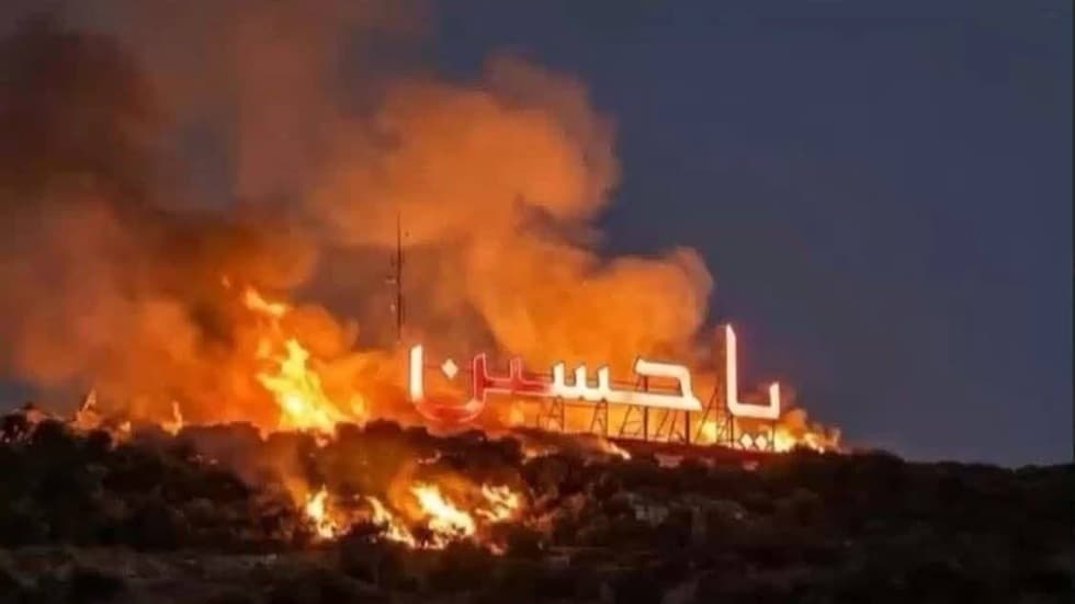 مسيرة إسرائيلية تلقي قنابل حارقة على مرتفعات كفررمان في جنوب لبنان