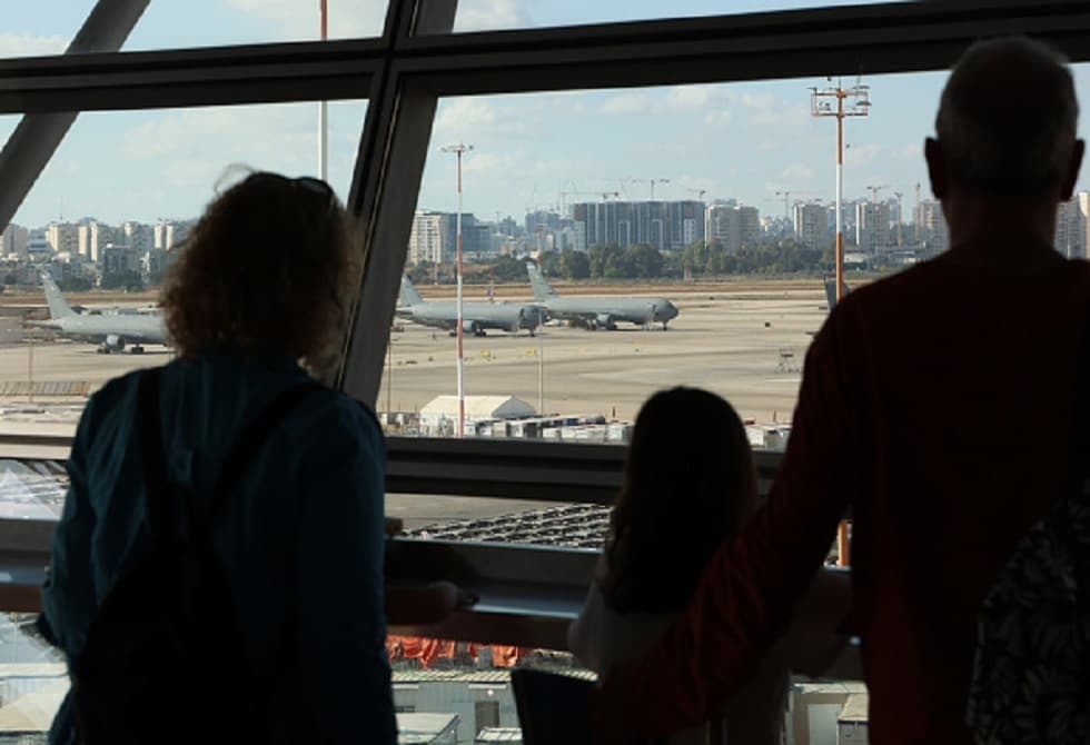 U.S. refueling planes evacuated from Ramon Airport
