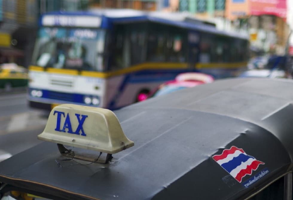 Thailand taxi drivers for Russian tourists