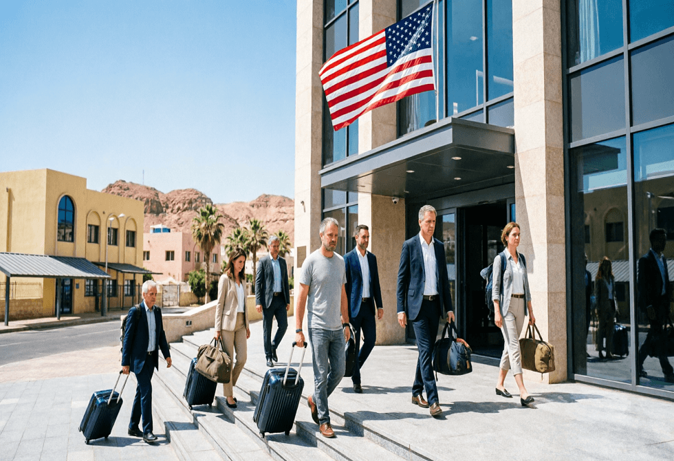 US diplomats partial return to Middle East