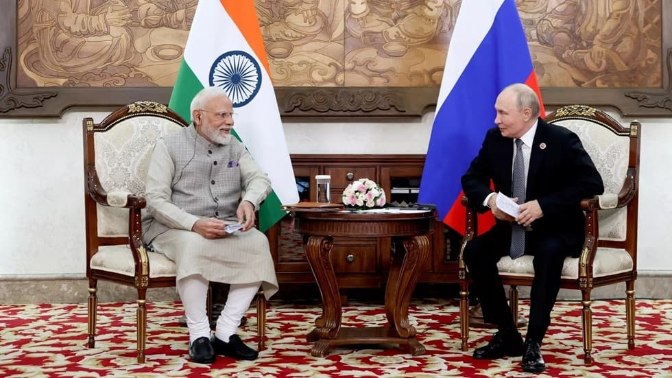 Putin and Modi talk strategic ties in Bishkek
