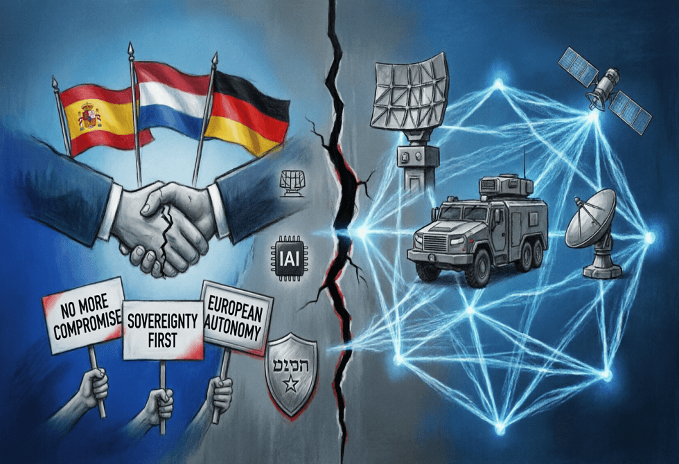 Europe's limited independence from Israel's security