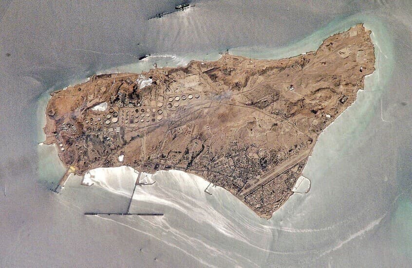 Explosions in Khark Iran and US tanker attack