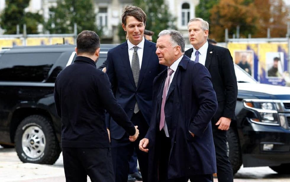 Vetekov and Kushner visit Zelensky in Kyiv