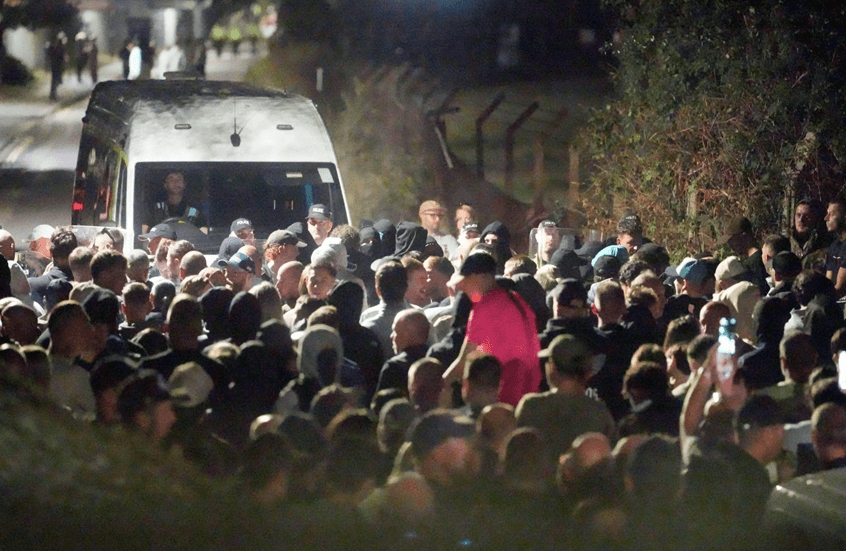 Protests and Police Clashes in Portsmouth