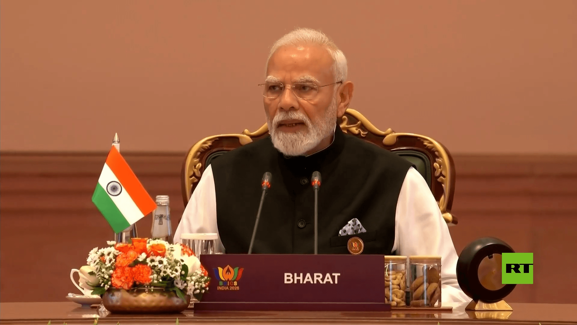 BRICS summit begins with Putin