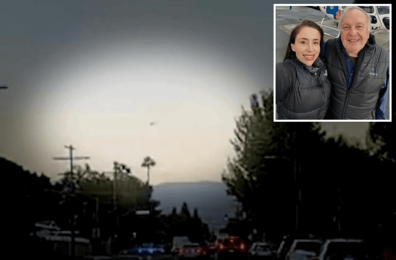 سقوط مروحية NBC قرب حادث مميت