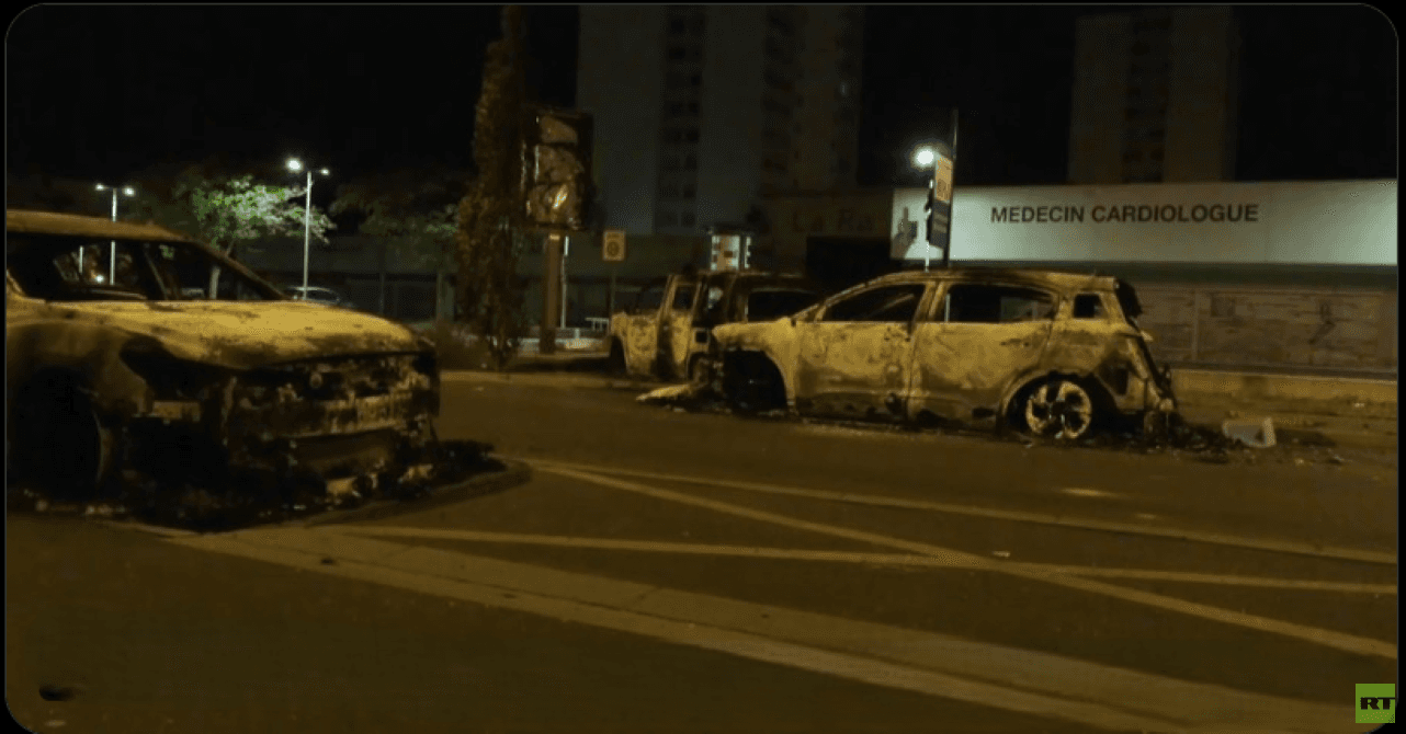 أمن فرنسا يتعرض لإصابات خلال شغب