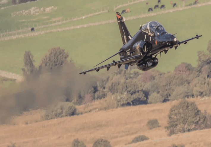 UK RAF Pilot Injuries in Plane Crash