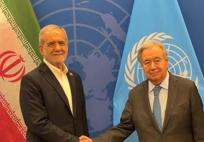 Bashkiyan Meets Guterres in NY