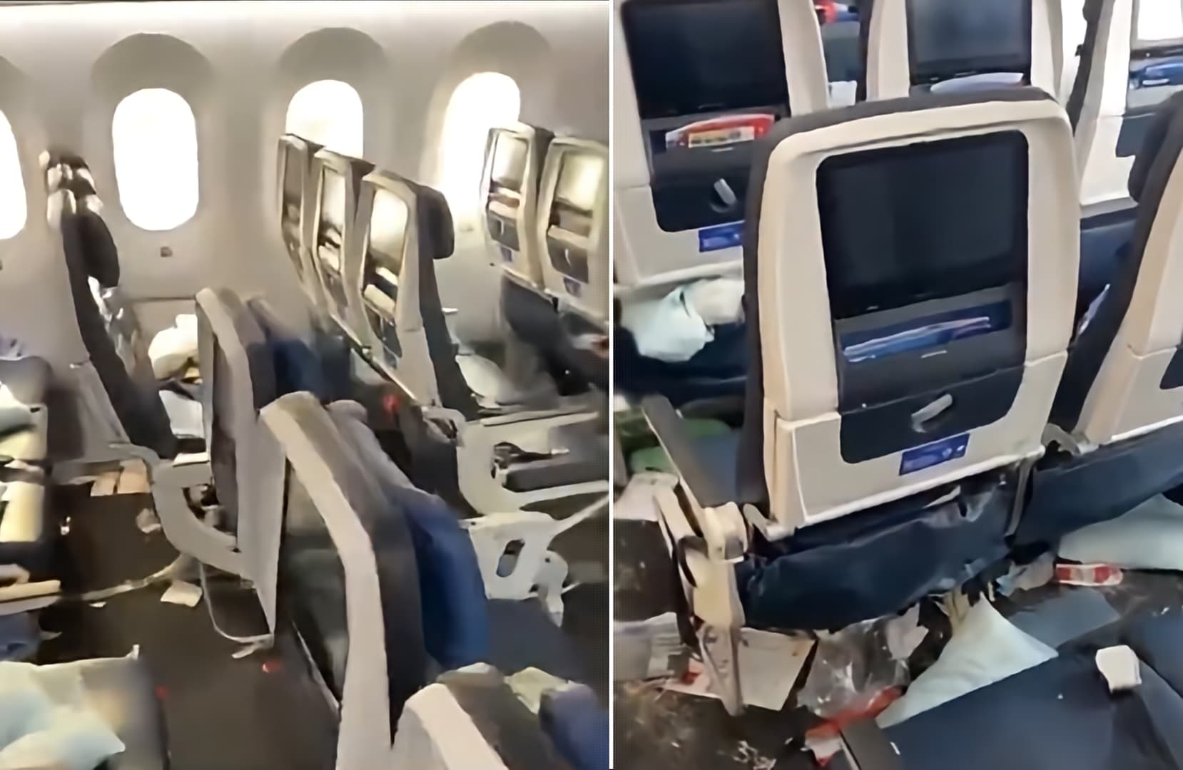 American crew reports on Israeli travelers' trash