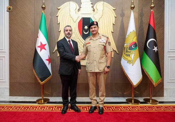 Haftar reviews security ties with Al-Shibani