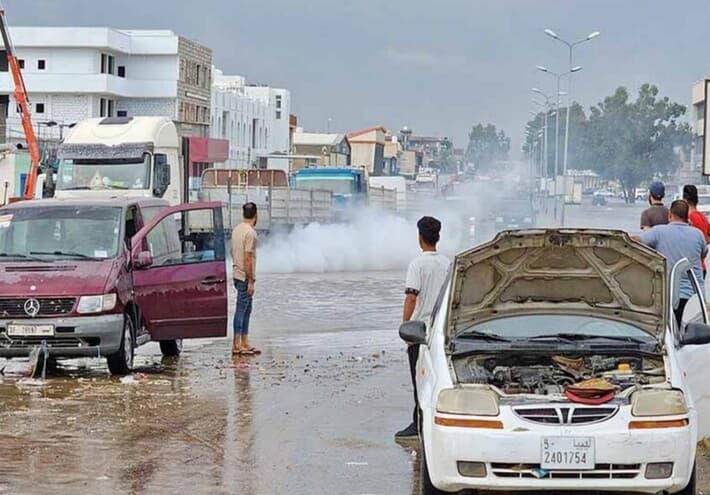 ليبيا: قتيلان جراء أمطار في طرابلس