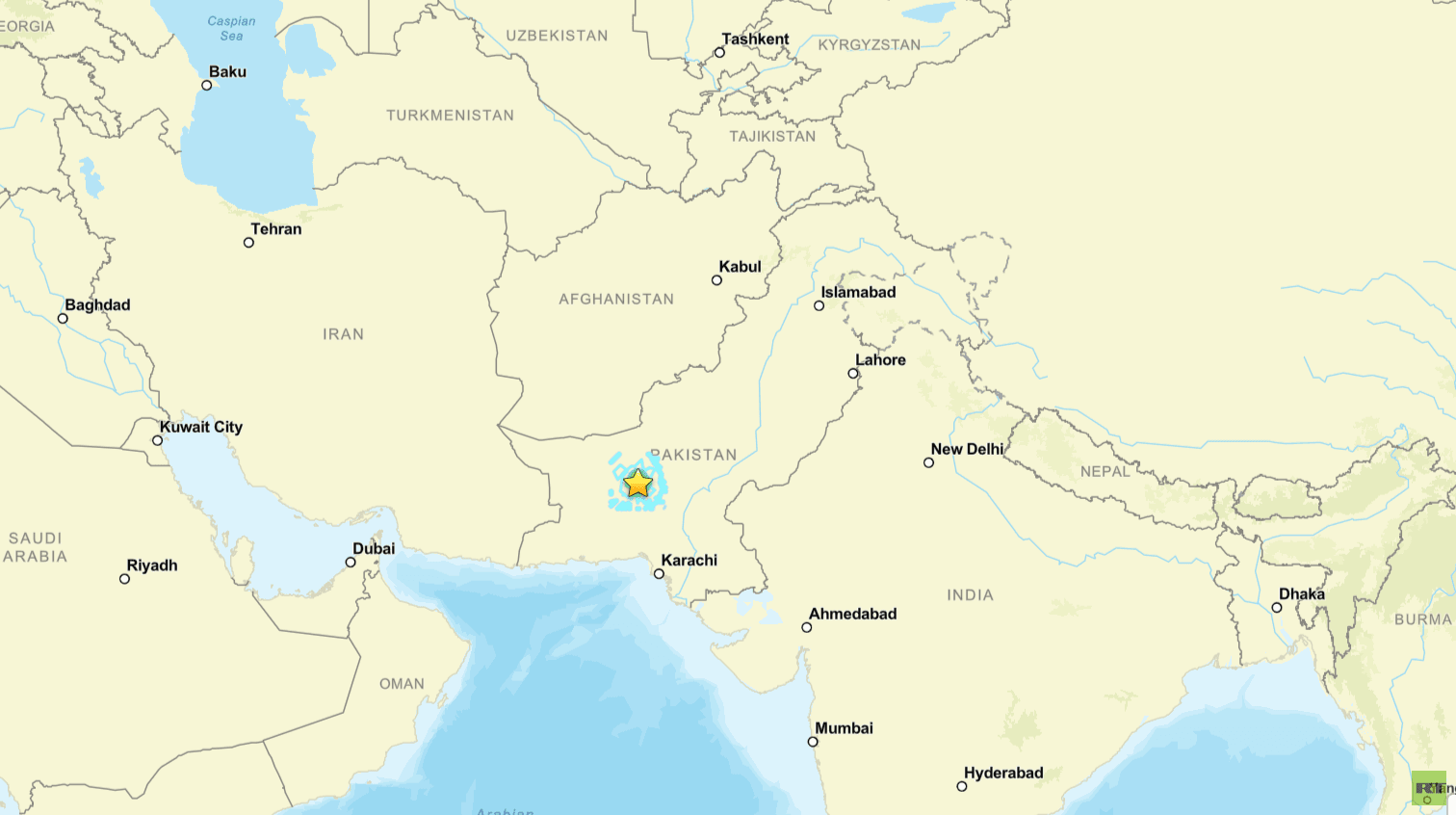 Pakistan experiences 5.6 magnitude quake