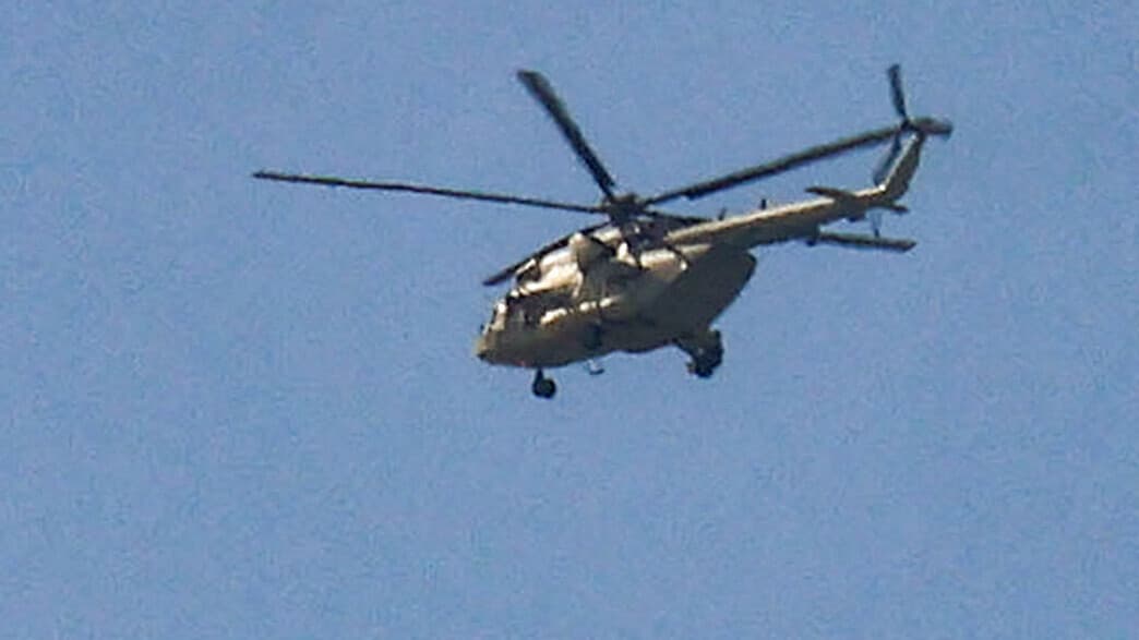 Israeli warning system found on Egyptian helicopter