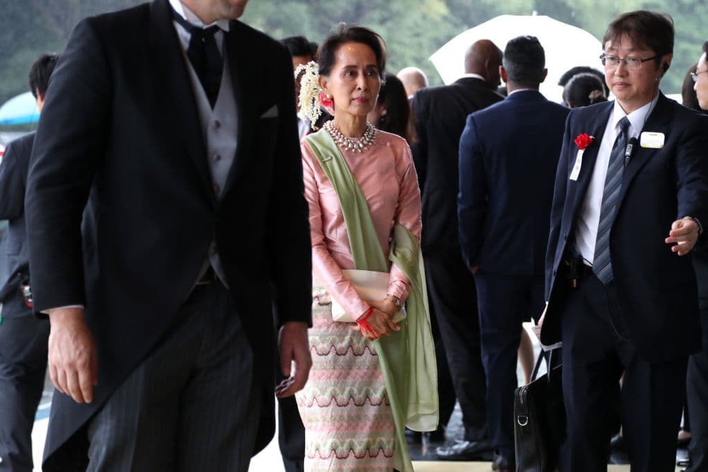Myanmar leader's son contacts her after five years