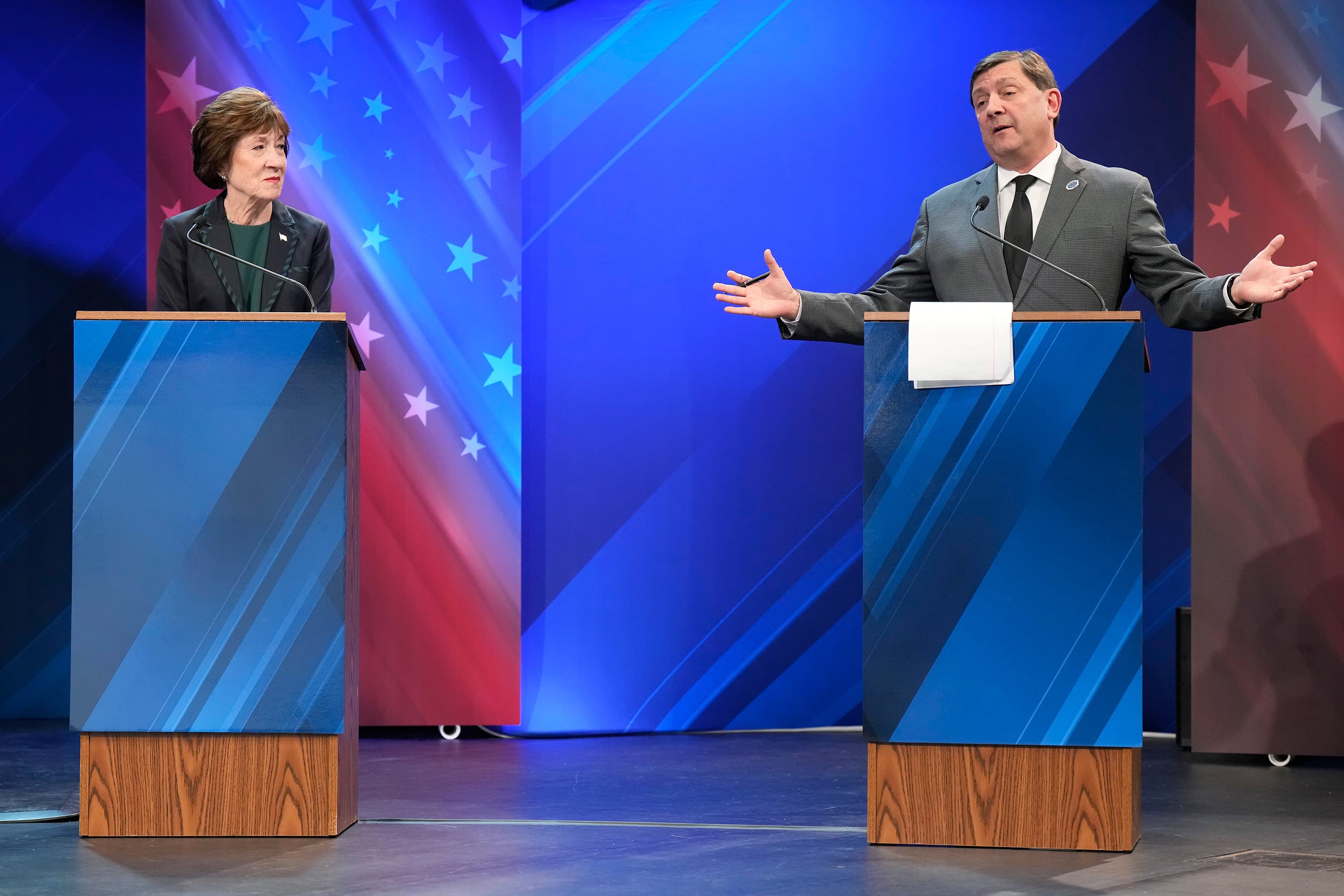 Jackson asks Collins to be silent