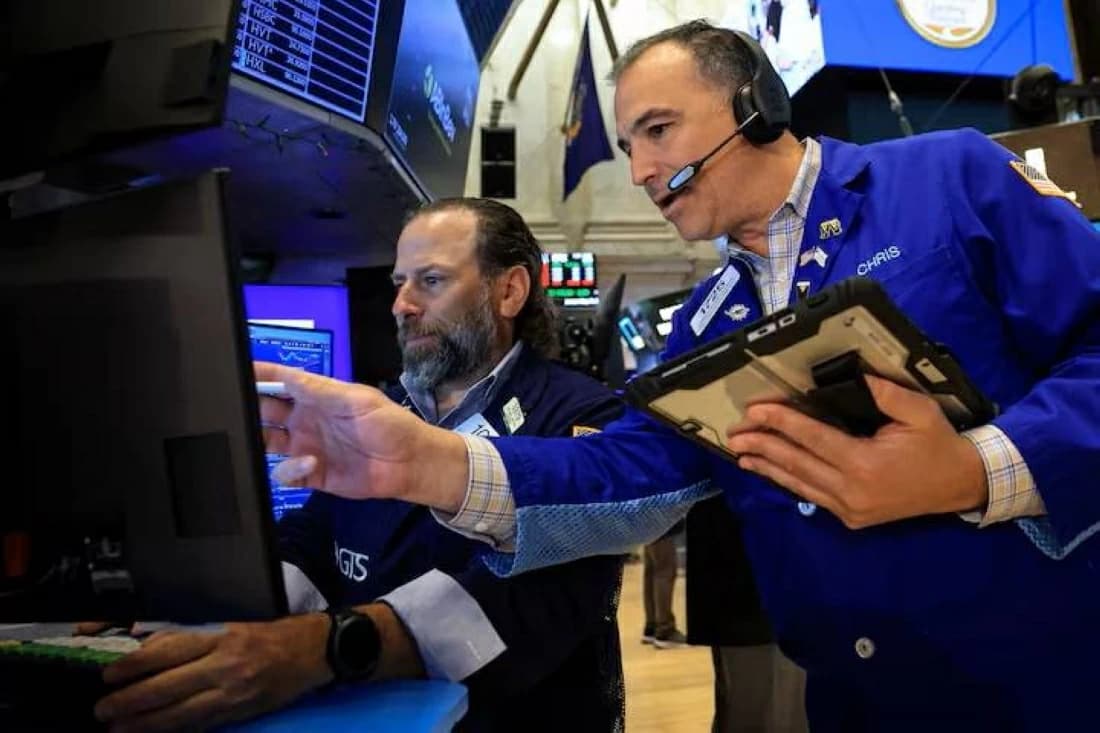 Wall Street rises on semiconductor gains