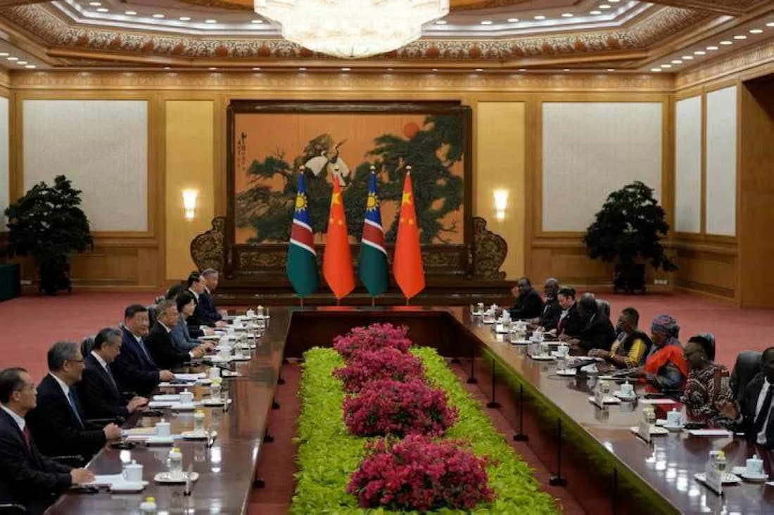 China invests in Namibia's mineral and energy resources through new oil, mineral, and energy agreements