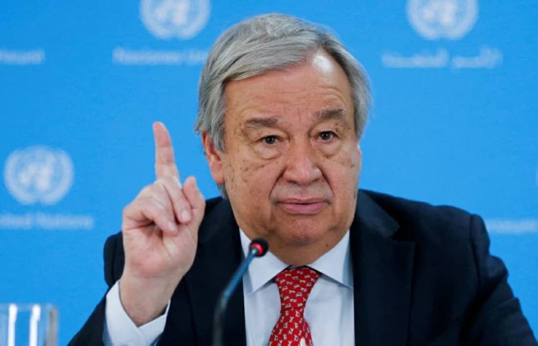 Guterres Urges Immediate Syria Sanction Relief