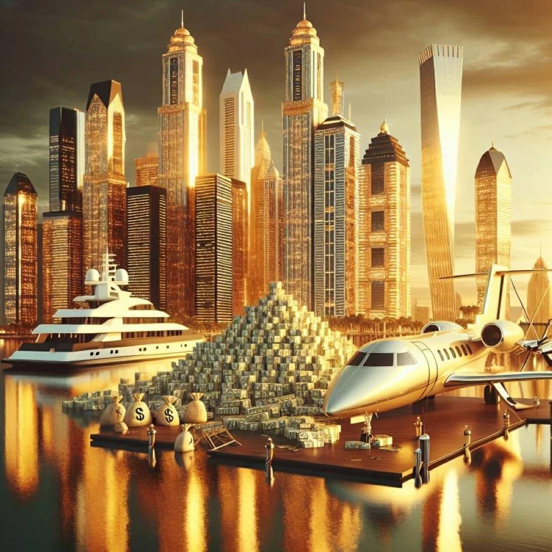 World's wealthiest cities overview
