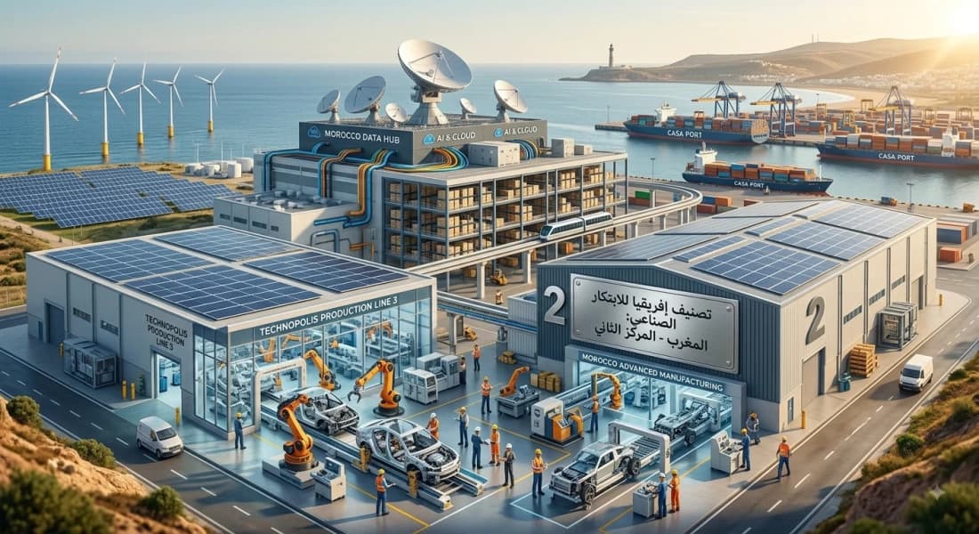 Morocco ranks second in Africa for AI-driven industrial growth