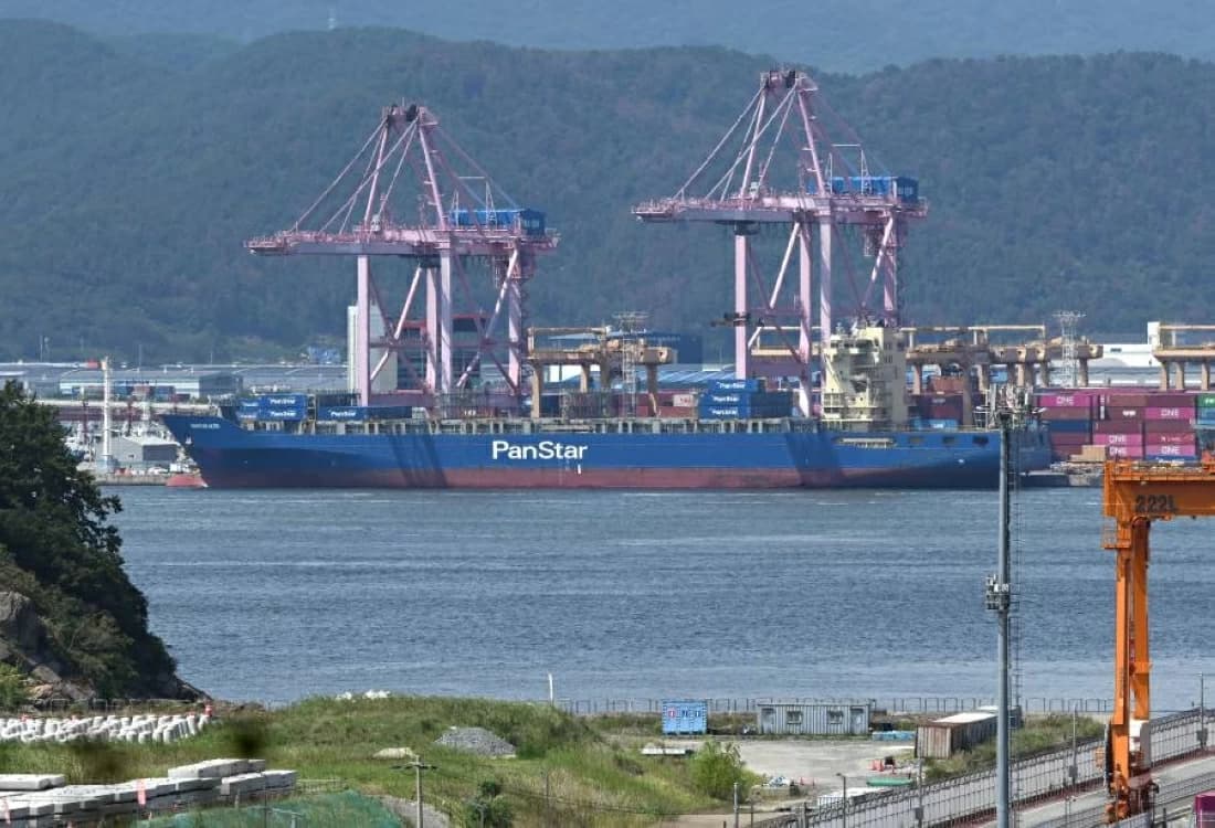 Korea's first Arctic cargo ship