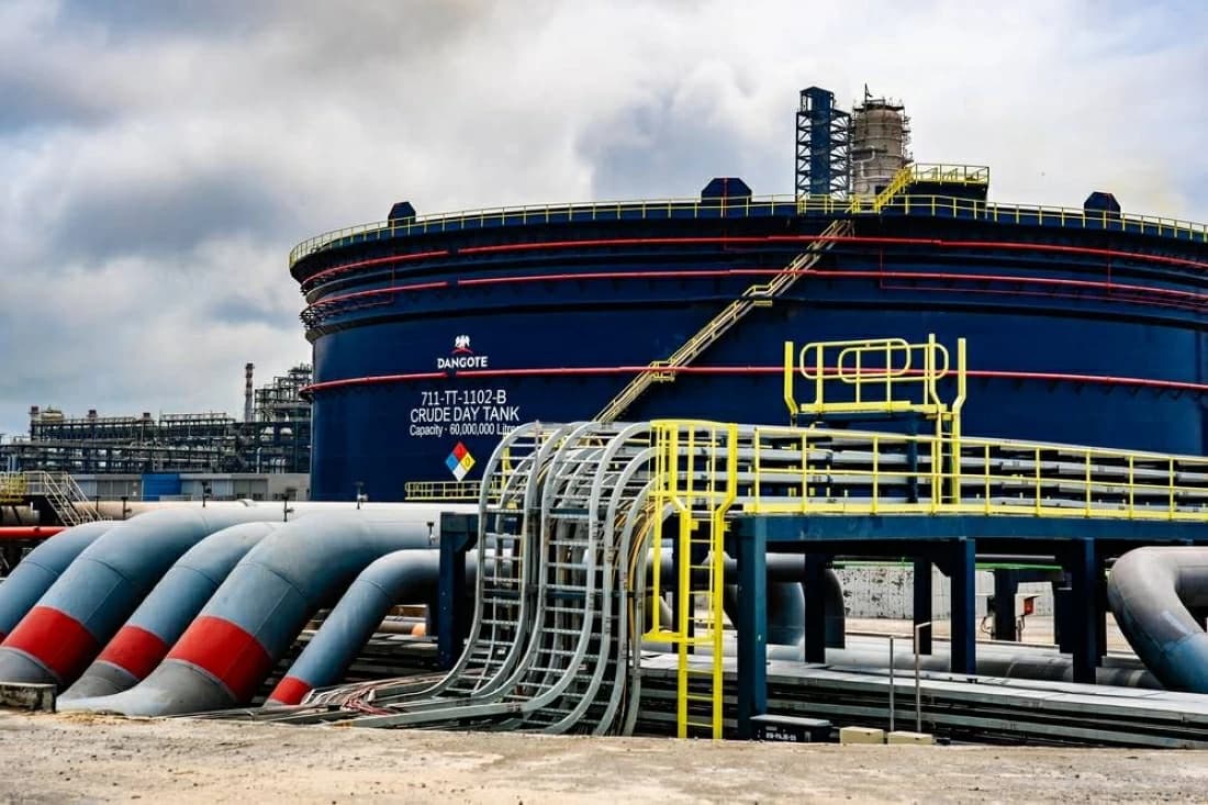 Nigeria's oil exports surge amid Dangote refinery
