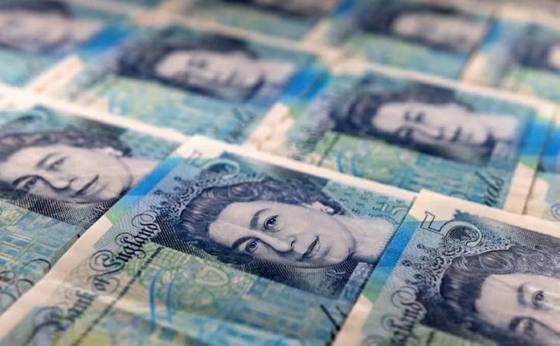 British pound rebounds from three-week low