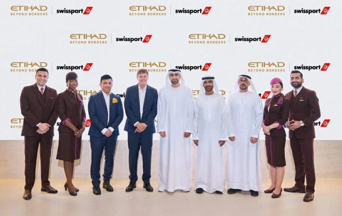 Etihad extends Swissport partnership to 40 airports