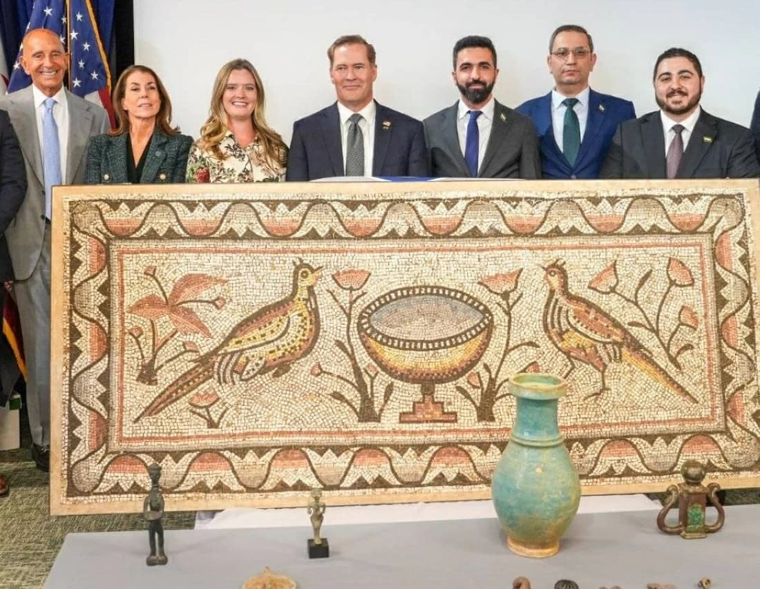 US returns 63 Syrian artifacts worth 5 million