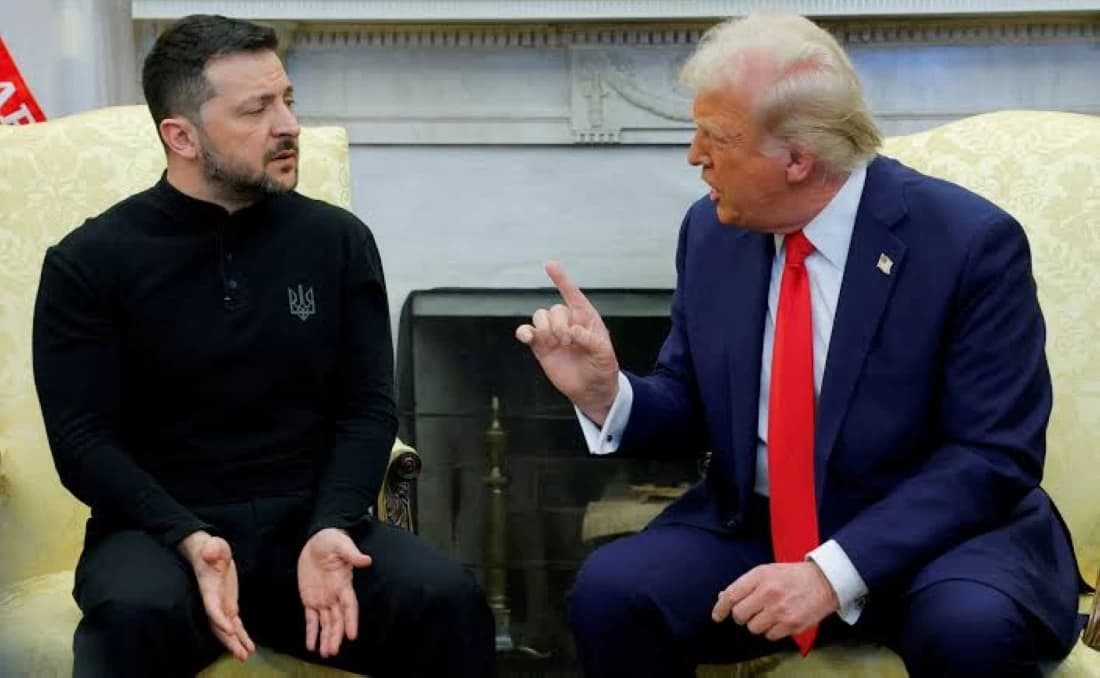 Trump and Zelensky clash over Putin's diesel deal