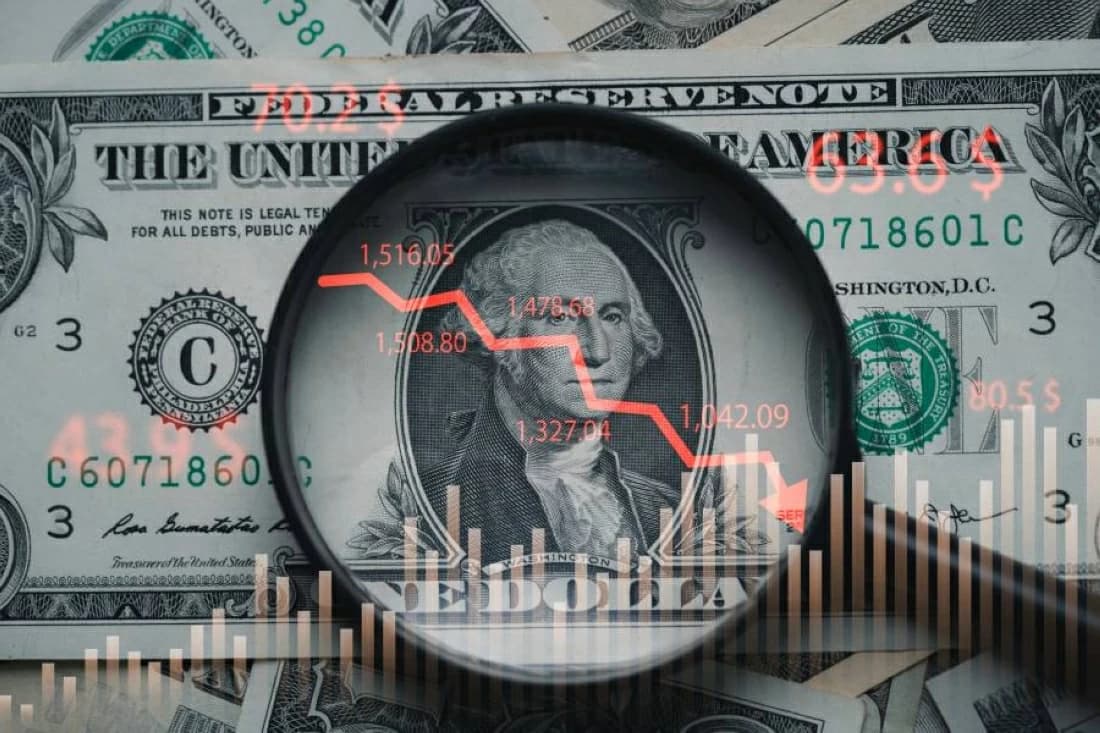Dollar falls ahead of inflation data