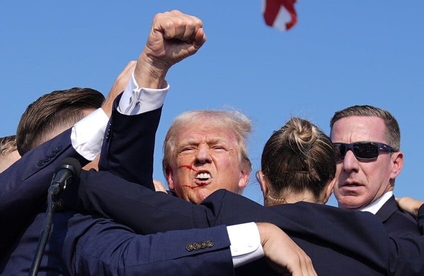 US Secret Service reports on protests linked to Trump's safety
