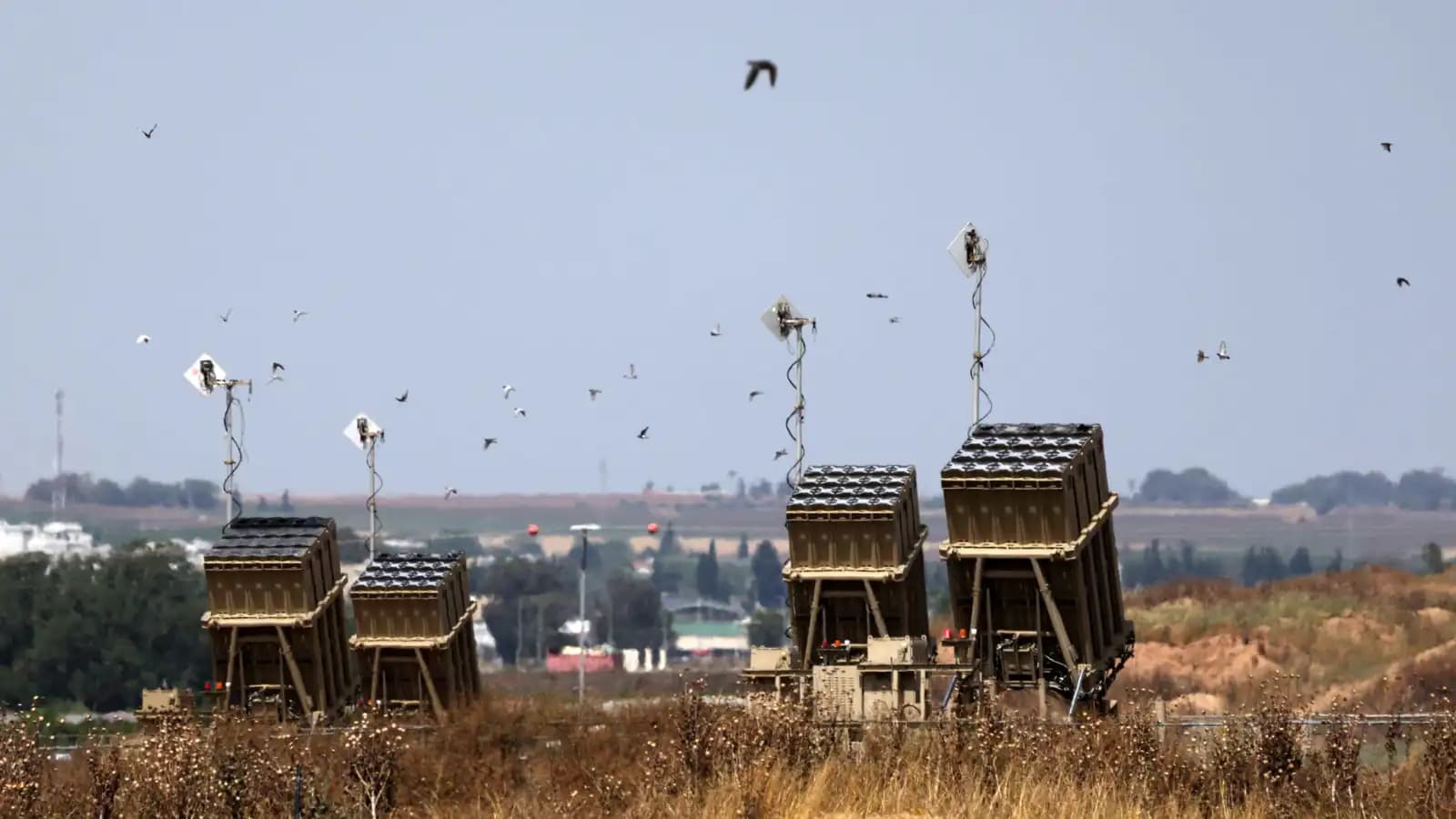 Israel shoots down drone near Syria border