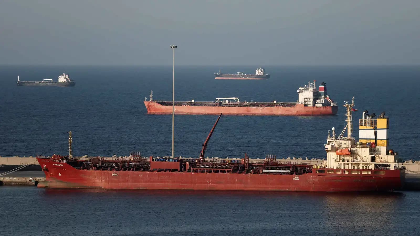 Limited cargo ship movement through Hormuz