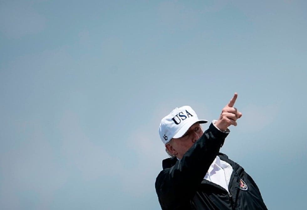 Man with 16 bullets detained near Trump Golf Club