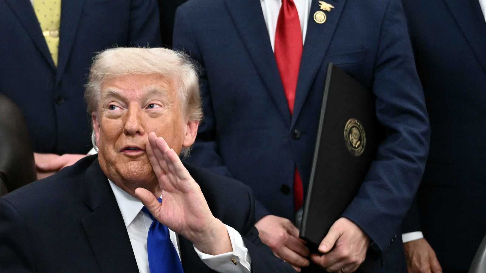 Trump suggests bombing two US cities