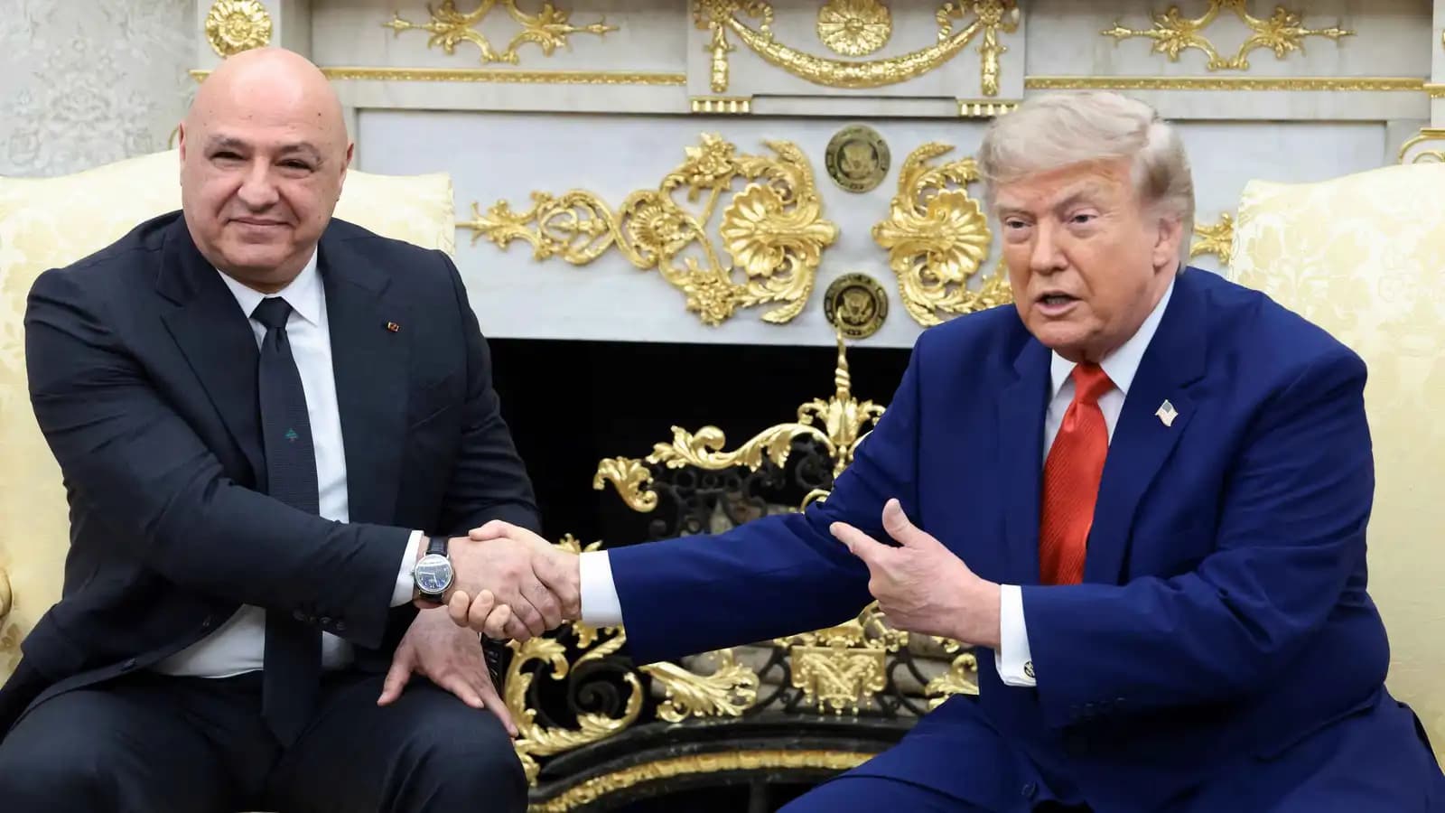 Trump teases Aoun about getting anything after White House praise