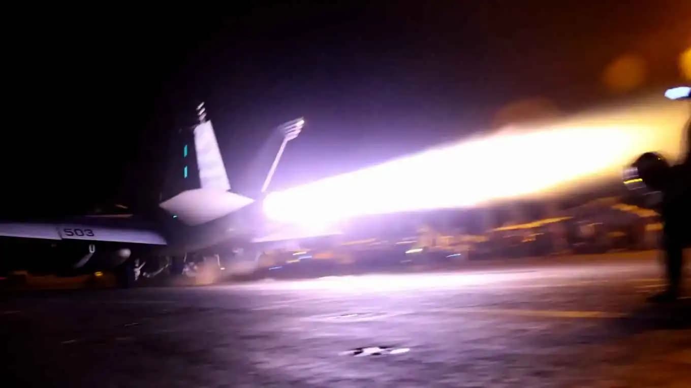 U.S. military targets Iran military sites